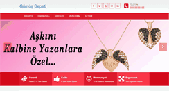 Desktop Screenshot of gumussepeti.com