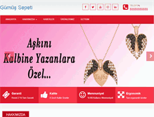 Tablet Screenshot of gumussepeti.com